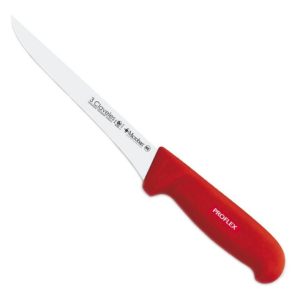 Cuchillo Proflex 15cm Mgo.rojo Deshuesar 3 Claveles 8141