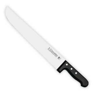 Cuchillo Inox Mgo Abs 36cms Carnicero Tres Claveles 991(990)