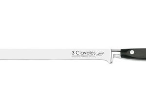 Cuchillo Inox Forjado/caliente Jamonero 25cm Tres Claveles