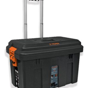 Caja Herramienta  Plástica C/ruedas 63 Cms Truper Chp-25r