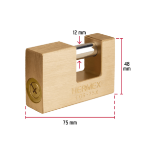 Candado  Alta Seguridad 75mm