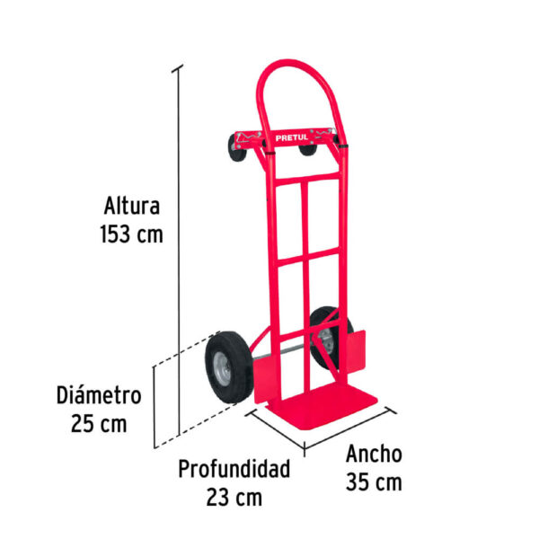 Carro De Carga Tipo Yegua 385 Kg - Imagen 5