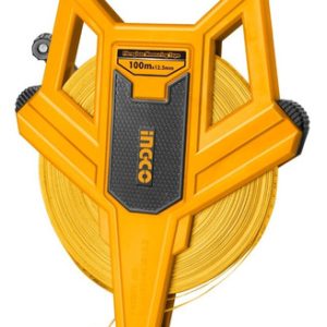 Cinta Metrica Agrimensor Fibra Vidrio 100 M Ingco HFMT82100