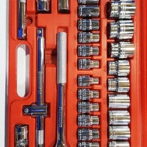 Llave Dado Crossman 1/2 Dr 5/16 -1.1/4  Pulgadas 31 Pzas