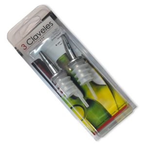 Tapón Vertedor Para Botellas 3 Claveles