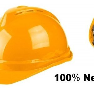 Casco Seguridad Metalurgico Amarillo Ingco Hsh 207