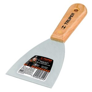 Espátula Acero Flexible Mango Madera Truper Et-1f
