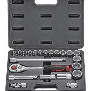 Jgo. Dado 1/2  De 10 - 32mm De 22 Pzas Marca Force (4223-7)