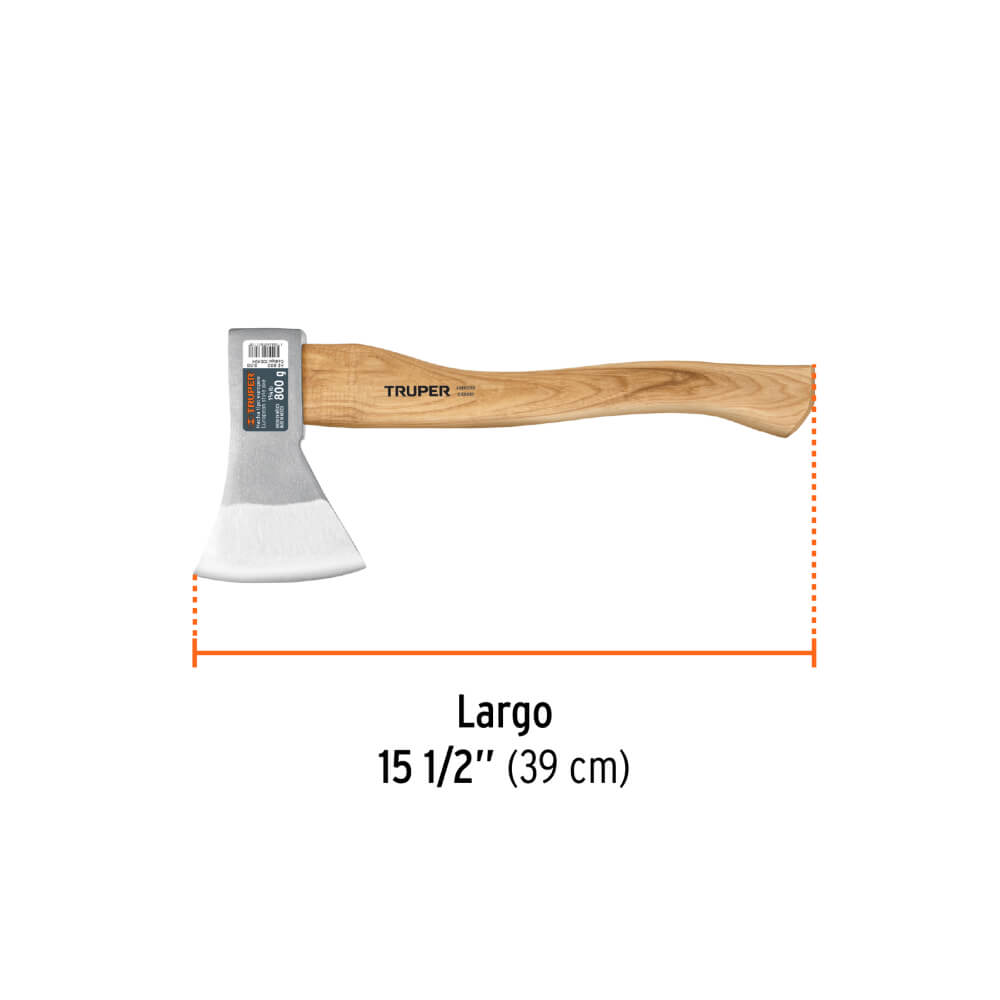 Hacha Tipo Europeo 1.1/4 Lbs. Truper - Imagen 3