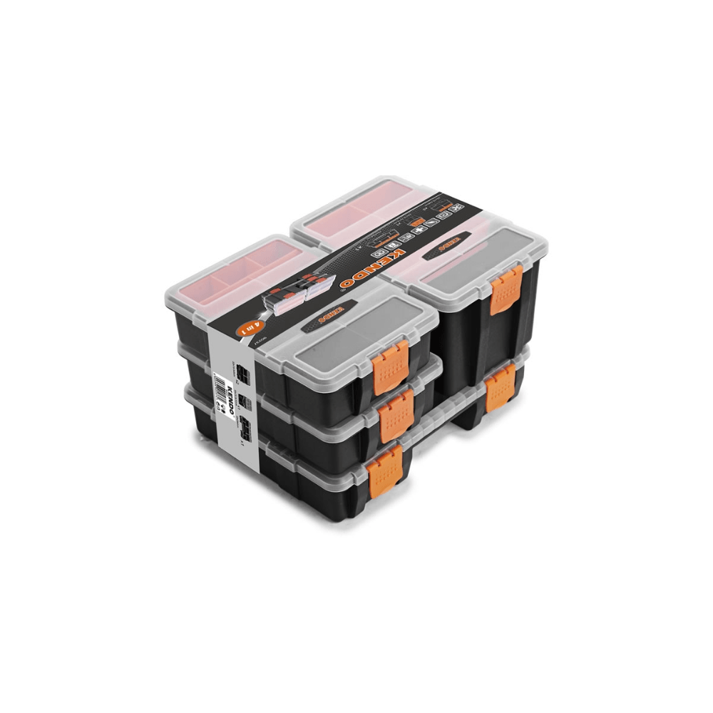Set Organizador KENDO 4 Piezas Plástico Multiuso
