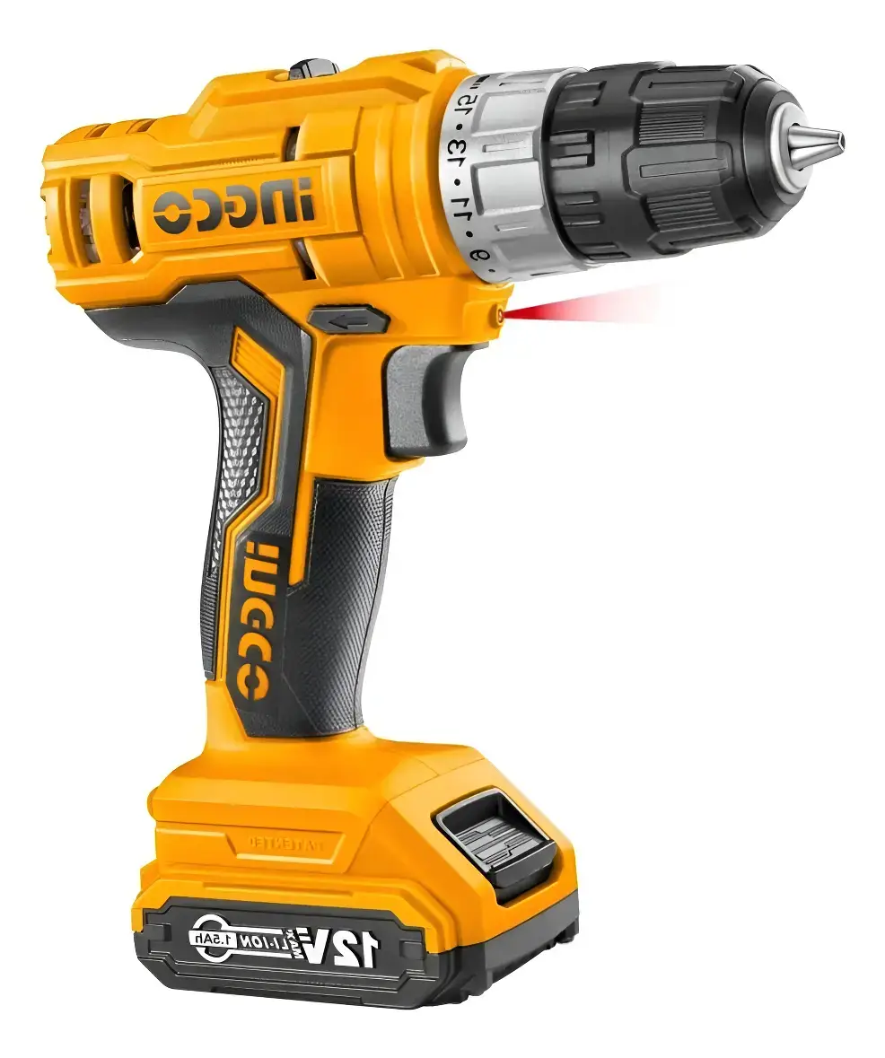 Taladro Atorn. Inalambrico 12 V + 1 Batería + 1 Cargador