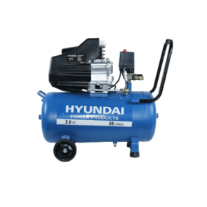 Compresor De Aire Hyundai 2 Hp 50 Litros - 115 Psi